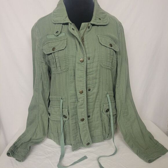 American Eagle Outfitters Jackets & Blazers - American Eagle Outfitter Jacket  XL Camo Military Field Utility Cargo